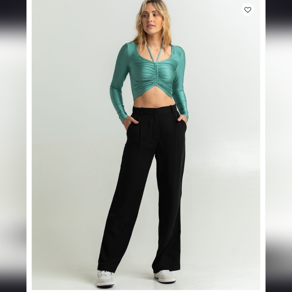 West Of Melrose Black Trousers
